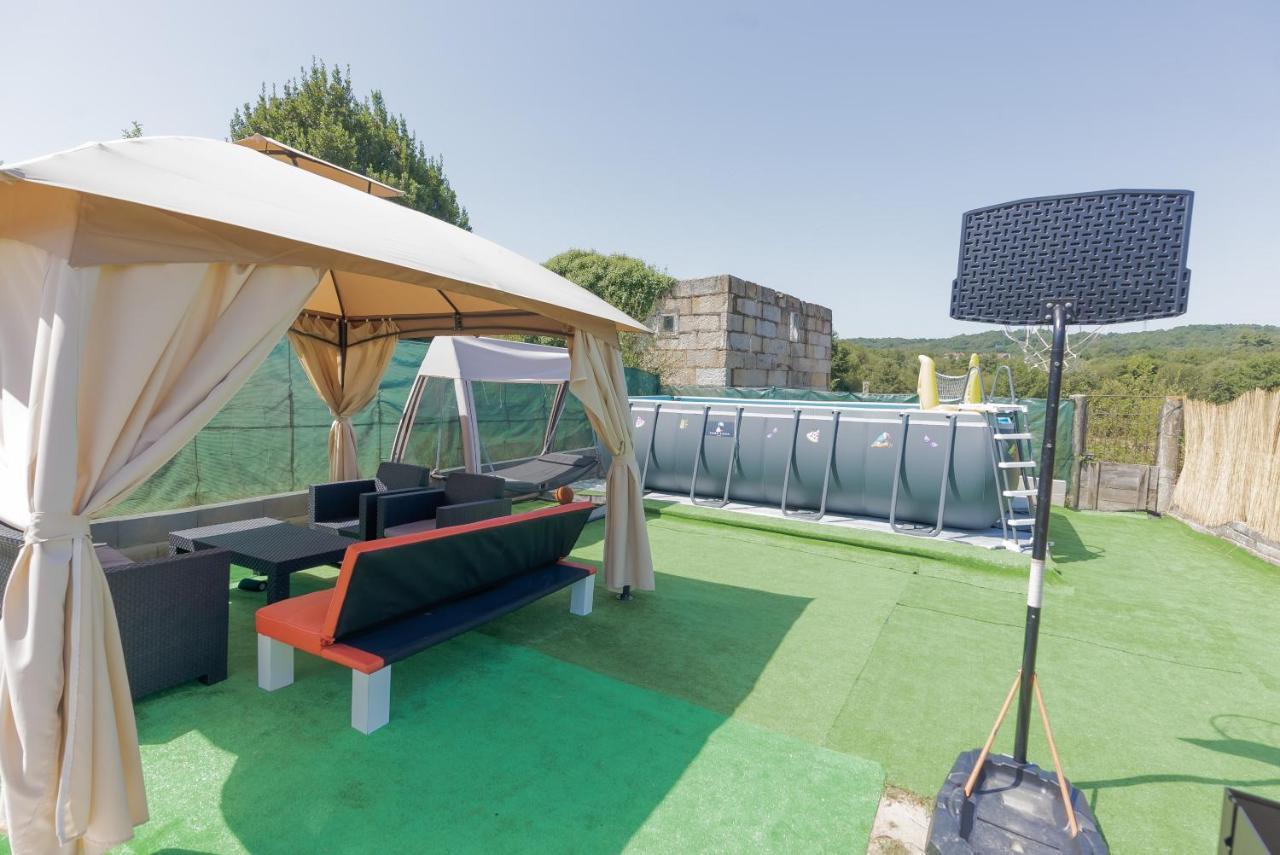 Casa Luna Rural Con Piscina Y Jardin Ourense Exterior foto